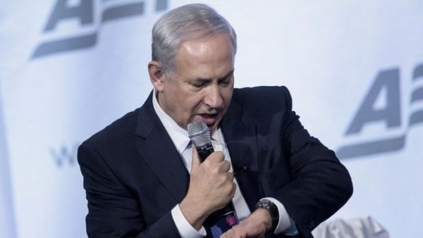 Netanyahuya çıxışı zamanı raket təhlükəsi